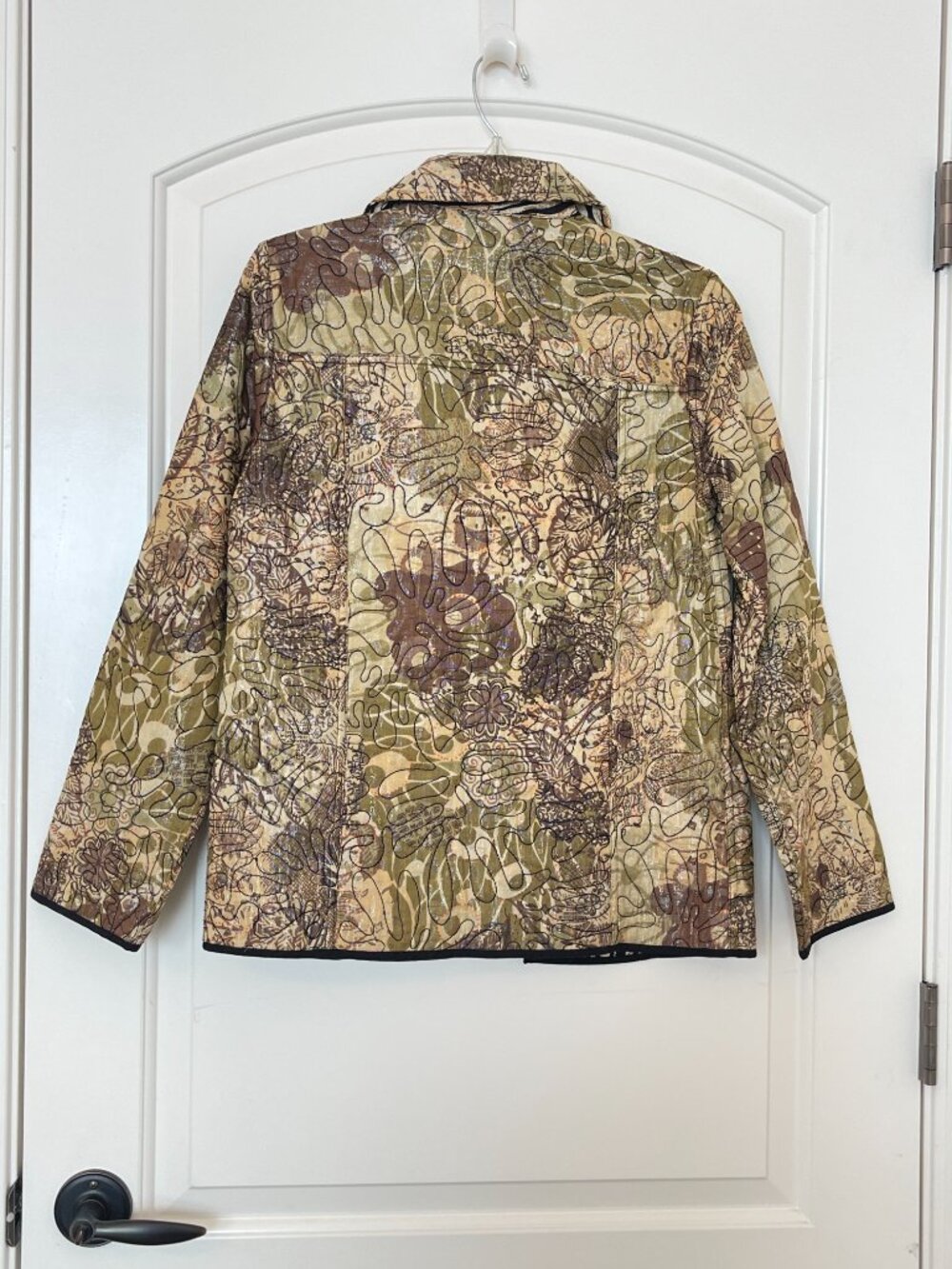 Chico's Reversible Jacket Blazer Small 0 Two Jackets In One - Picture 4 of 6